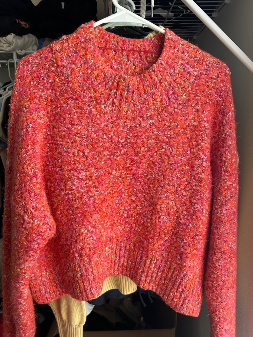 Free people confetti Knit Sweater